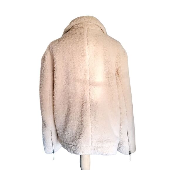 American Eagle Sherpa Moto Jacket Womens XL - Picture 5 of 14